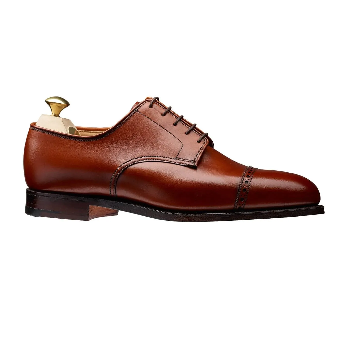Draycott 2 Chestnut Burnished Calf,Men Derbys