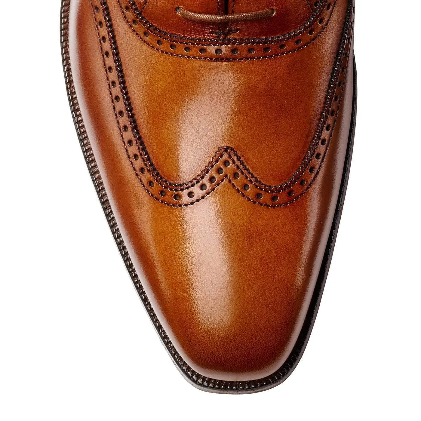 Drummond Tan Burnished Calf,Men Oxfords