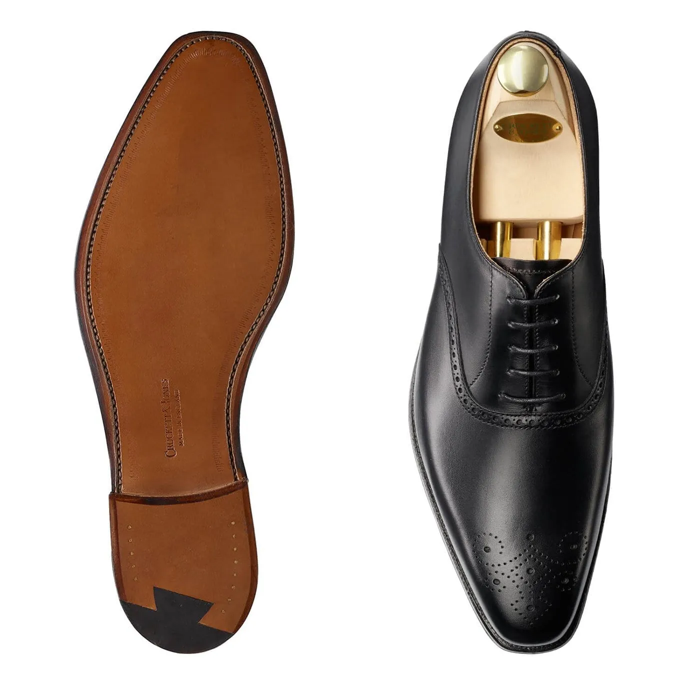 Edgware Black Calf,Men Oxfords