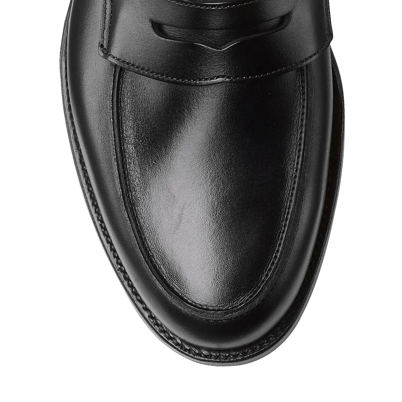 Elise Black Calf,Women Loafers