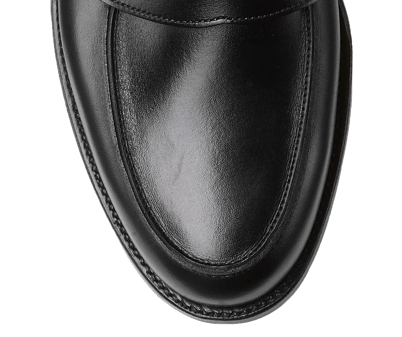 Elise Black Calf,Women Loafers