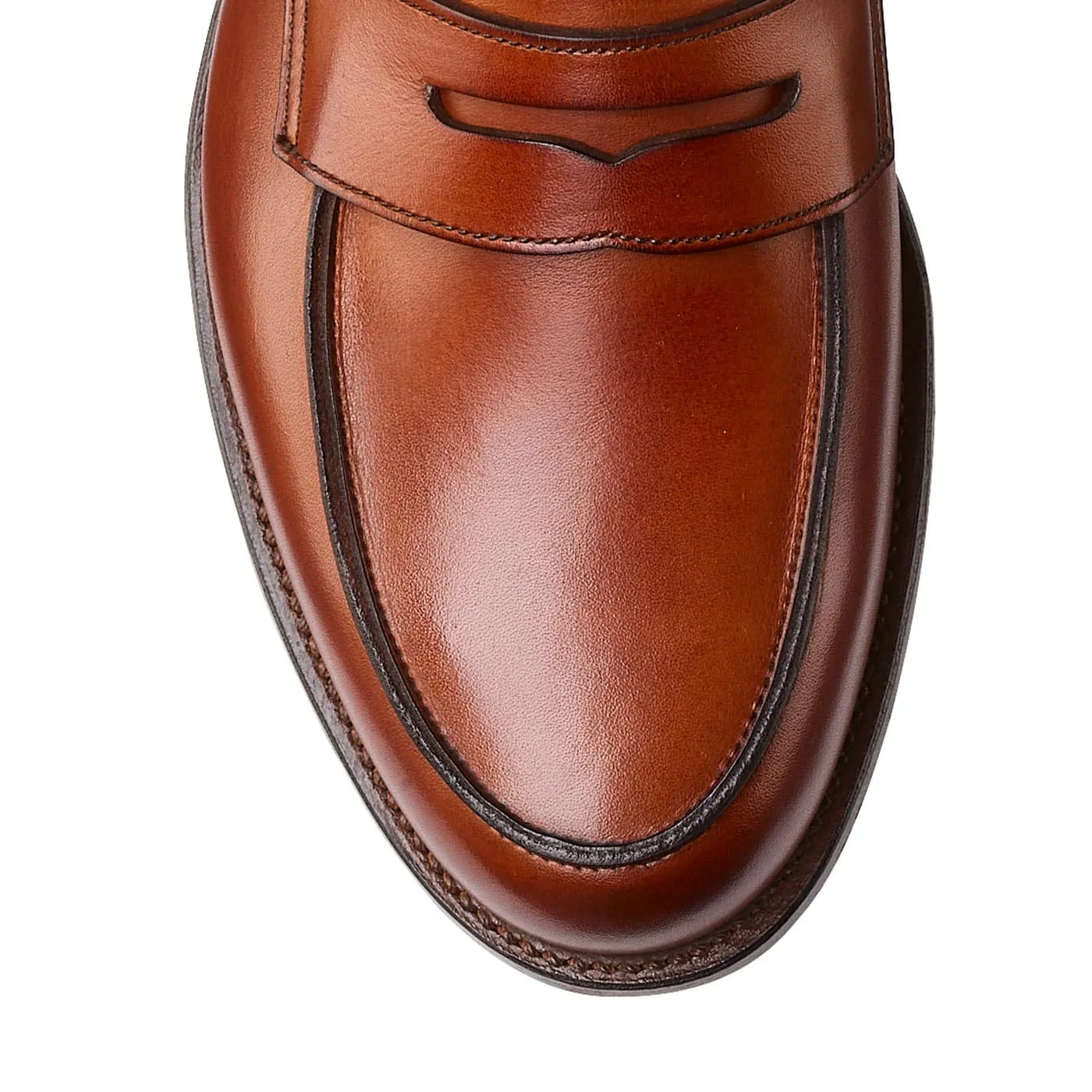 Elise Chestnut Burnished Calf,Women Loafers