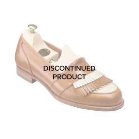 Emma Ivory & Tan Calf,Women Loafers