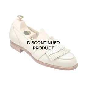 Emma Ivory & White Calf,Women Loafers
