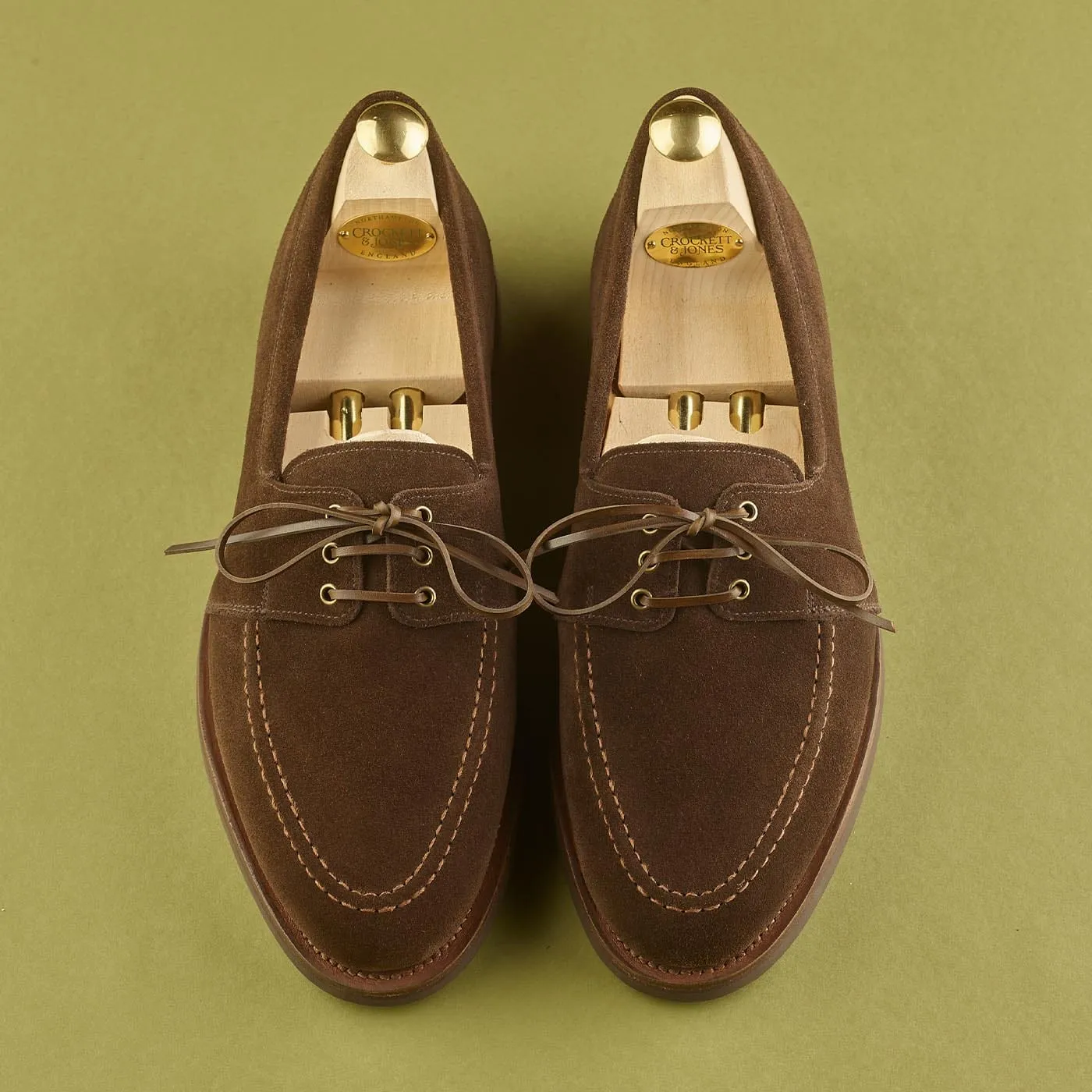 Falmouth Dark Brown Suede,Men Loafers