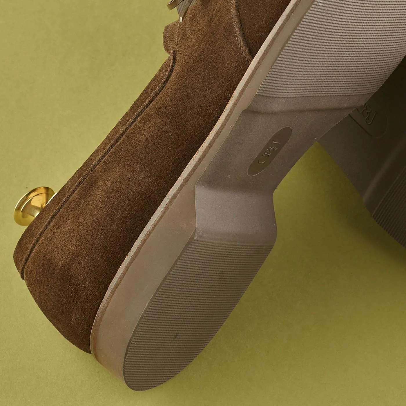 Falmouth Dark Brown Suede,Men Loafers