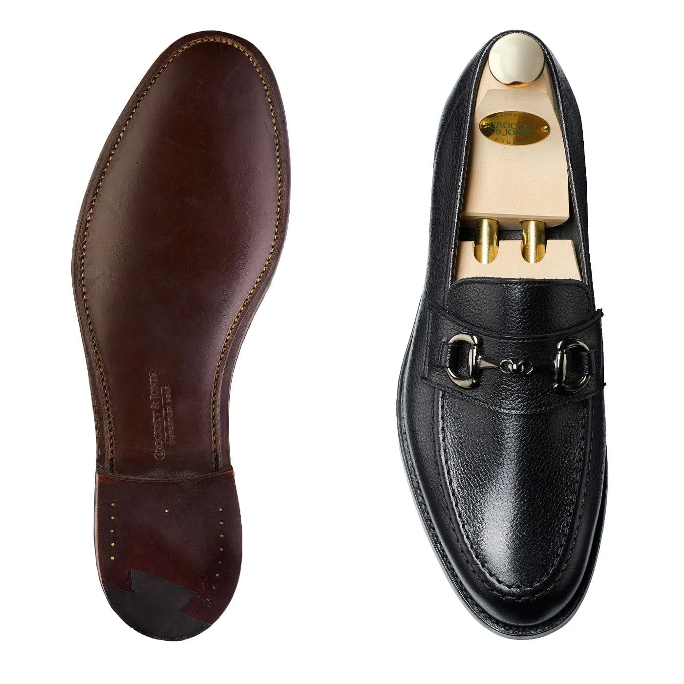 Finchley 2 Black Pebble Grain,Men Loafers