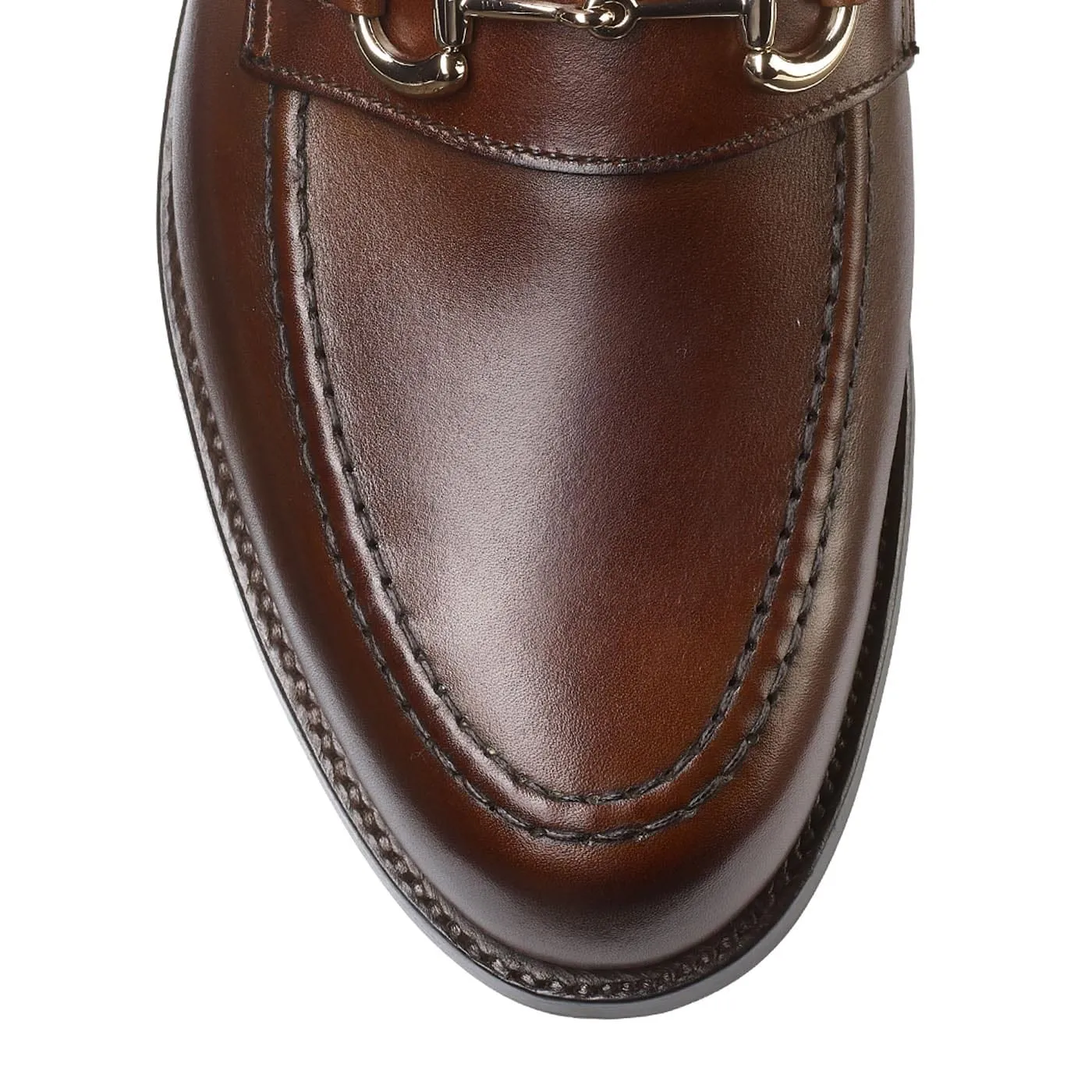 Finchley 2 Dark Brown Burnished Calf,Men Loafers