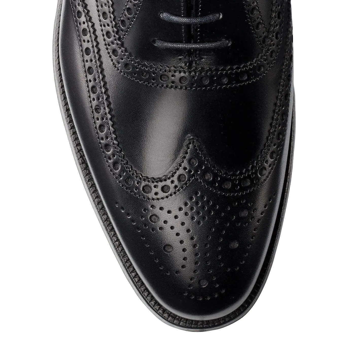 Finsbury Black Calf,Men Oxfords