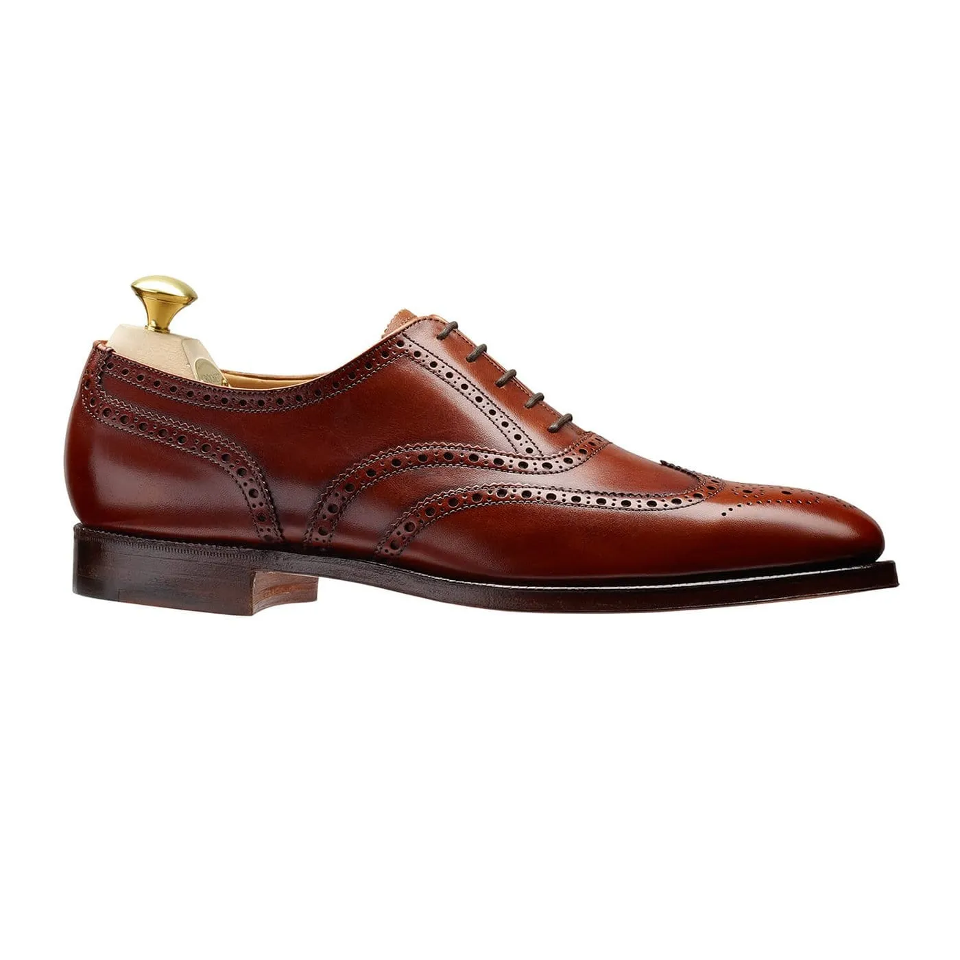Finsbury Chestnut Burnished Calf,Men Oxfords