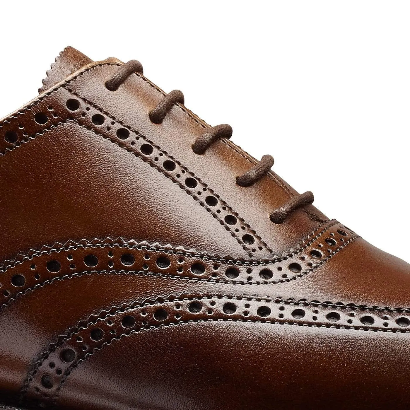 Finsbury Dark Brown Burnished Calf,Men Oxfords