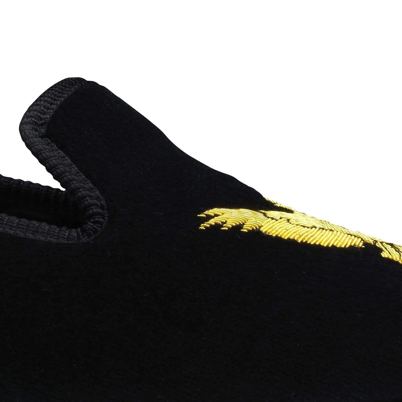 Golden Eagle Black Velvet,Men Slippers
