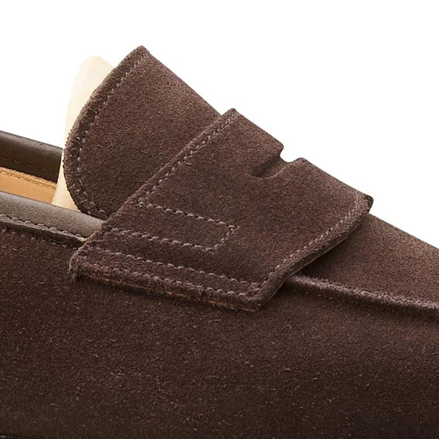Grantham 2 Dark Oak Suede,Men Loafers