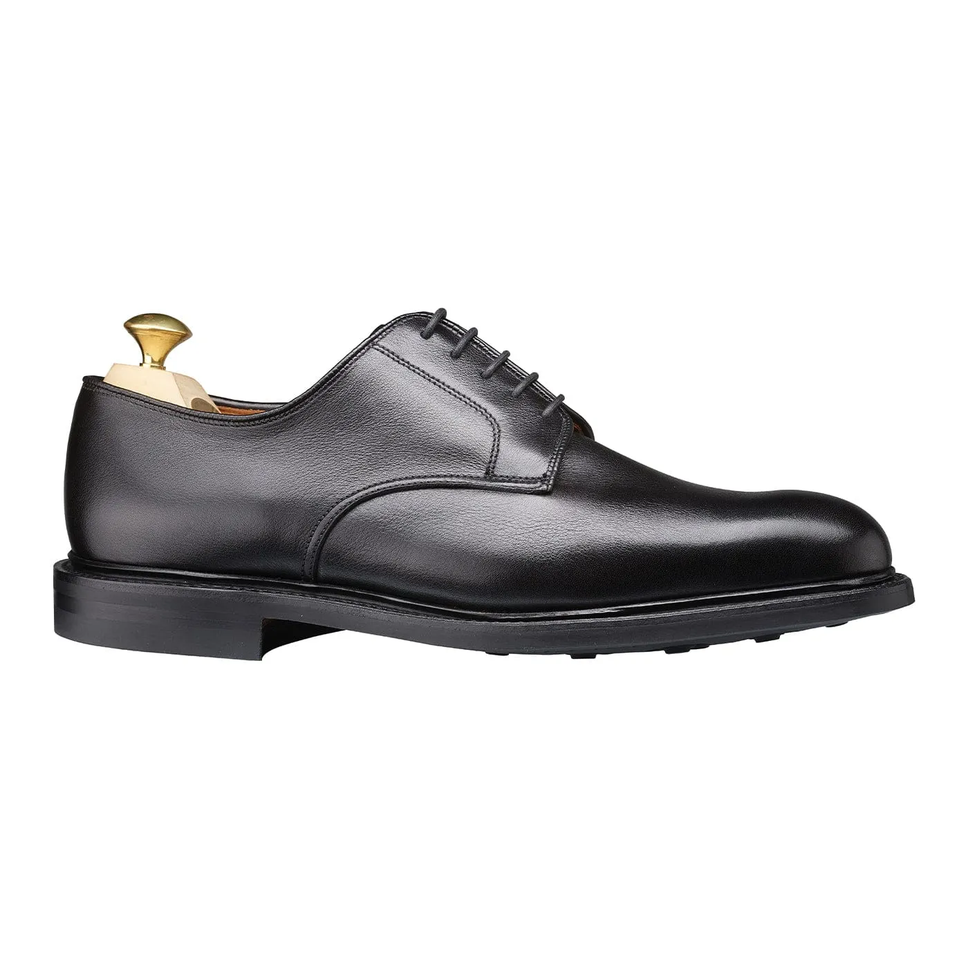 Grasmere Black Milled Calf,Men Derbys