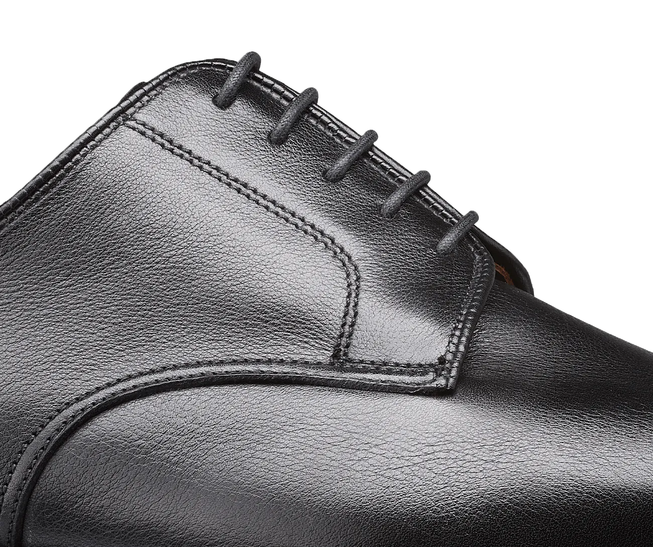 Grasmere Black Milled Calf,Men Derbys