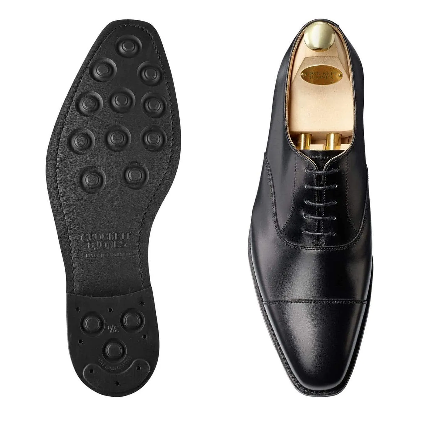Hallam Black Calf,Men Oxfords