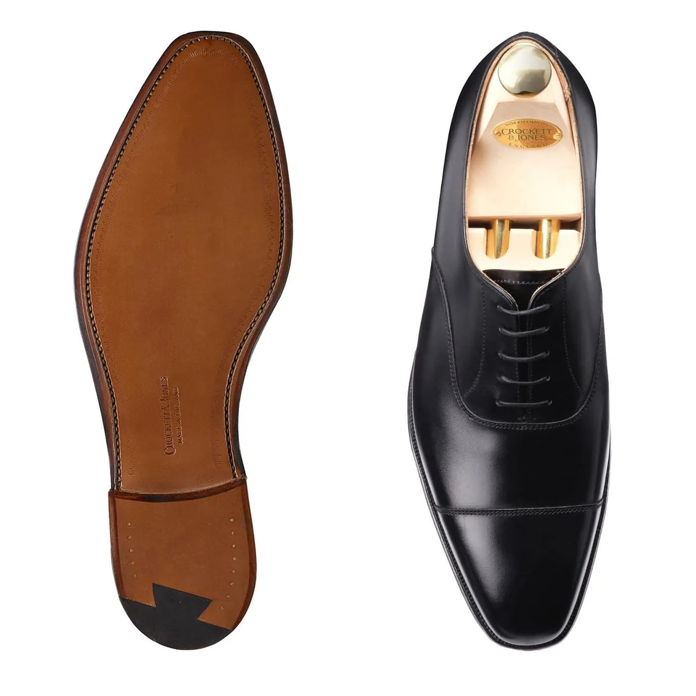 Hallam Black Calf,Men Oxfords