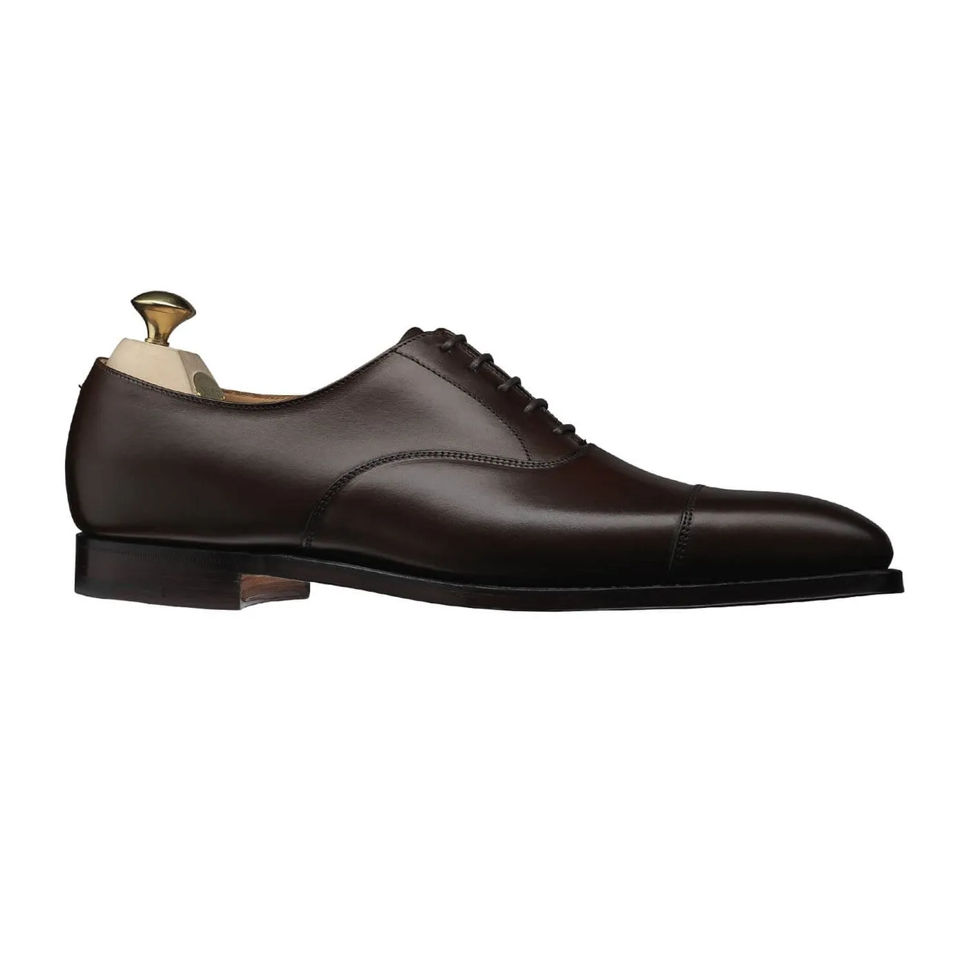 Hallam Dark Brown Burnished Calf,Men Oxfords