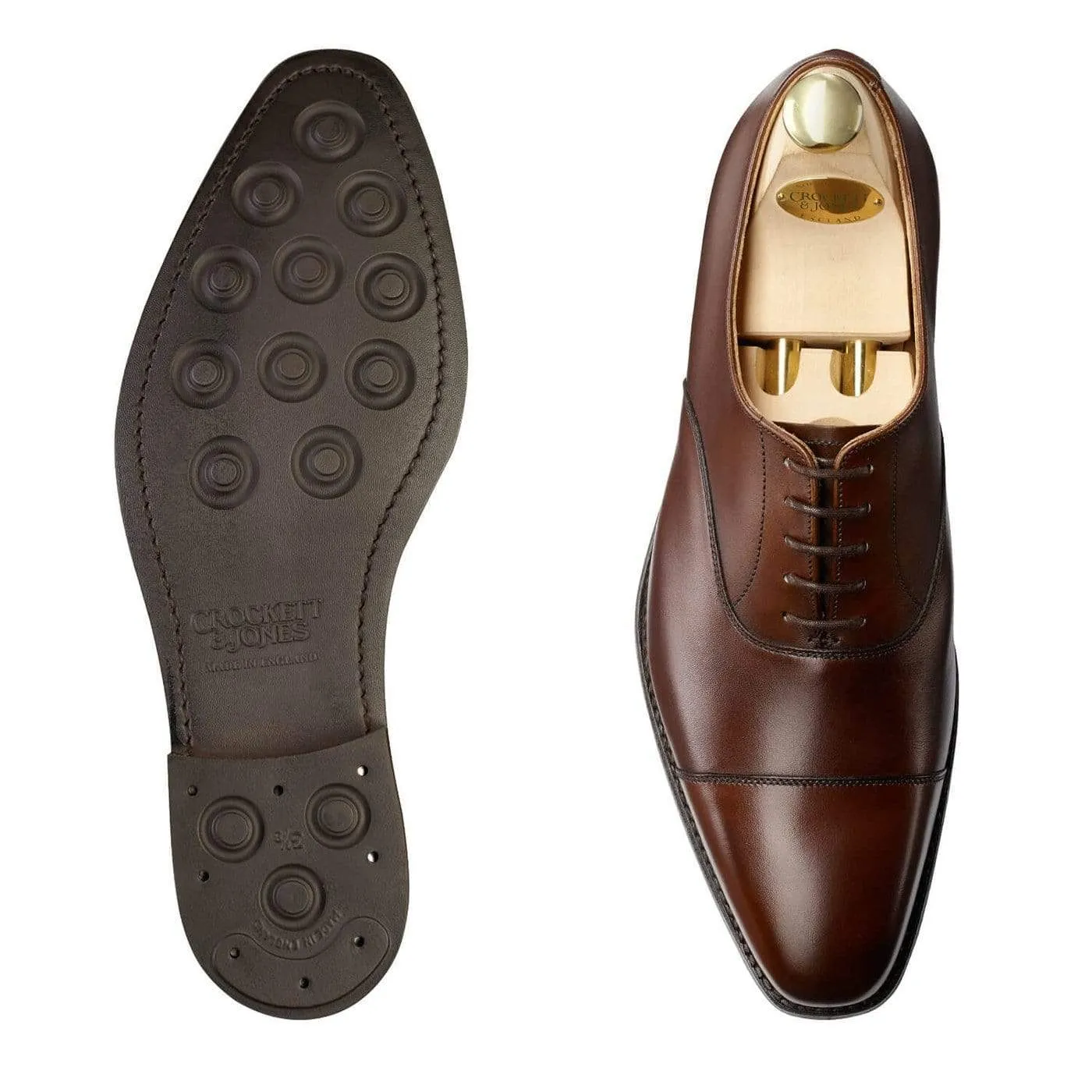 Hallam Dark Brown Calf,Men Oxfords