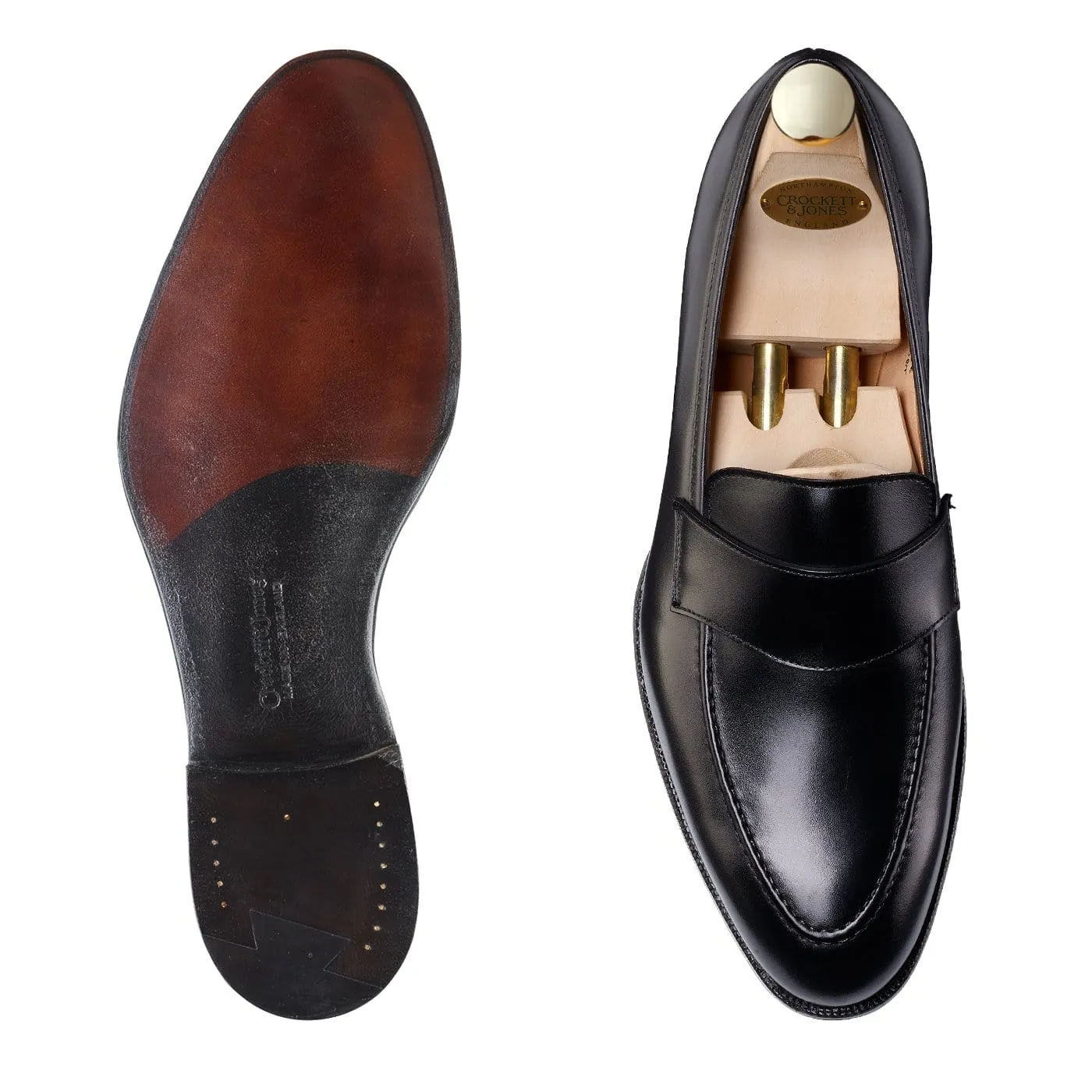 Harcourt Black Calf,Men Loafers