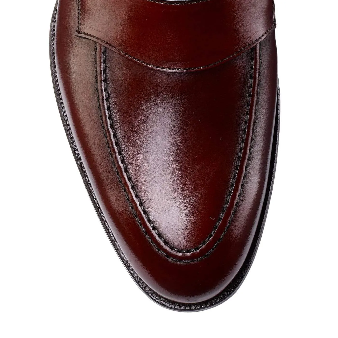 Harcourt Chestnut Antique Calf,Men Loafers