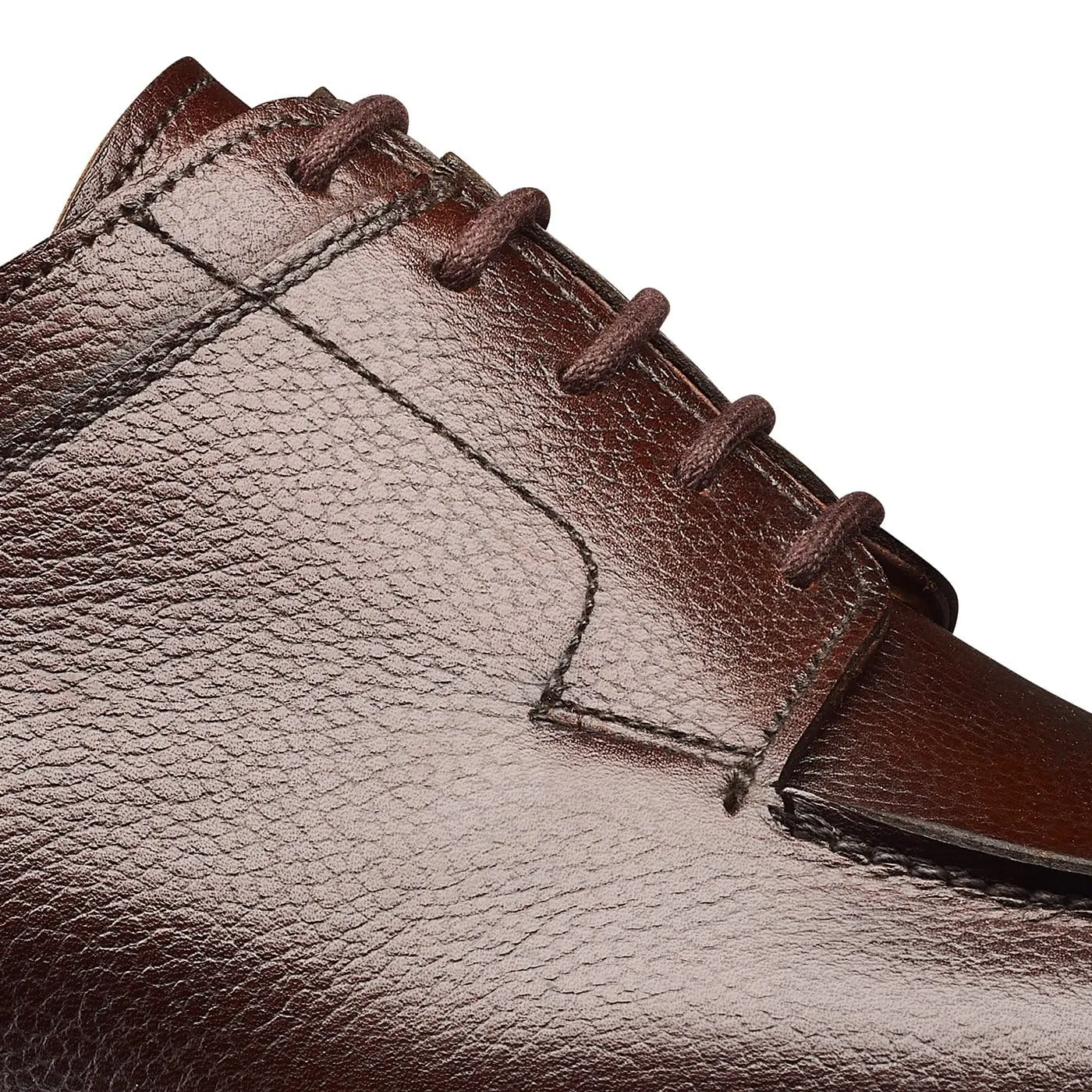 Hardwick Dark Brown Pebble Grain,Men Derbys