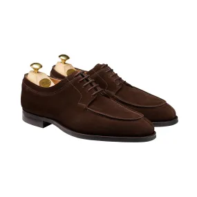 Hardwick Dark Brown Suede,Men Derbys