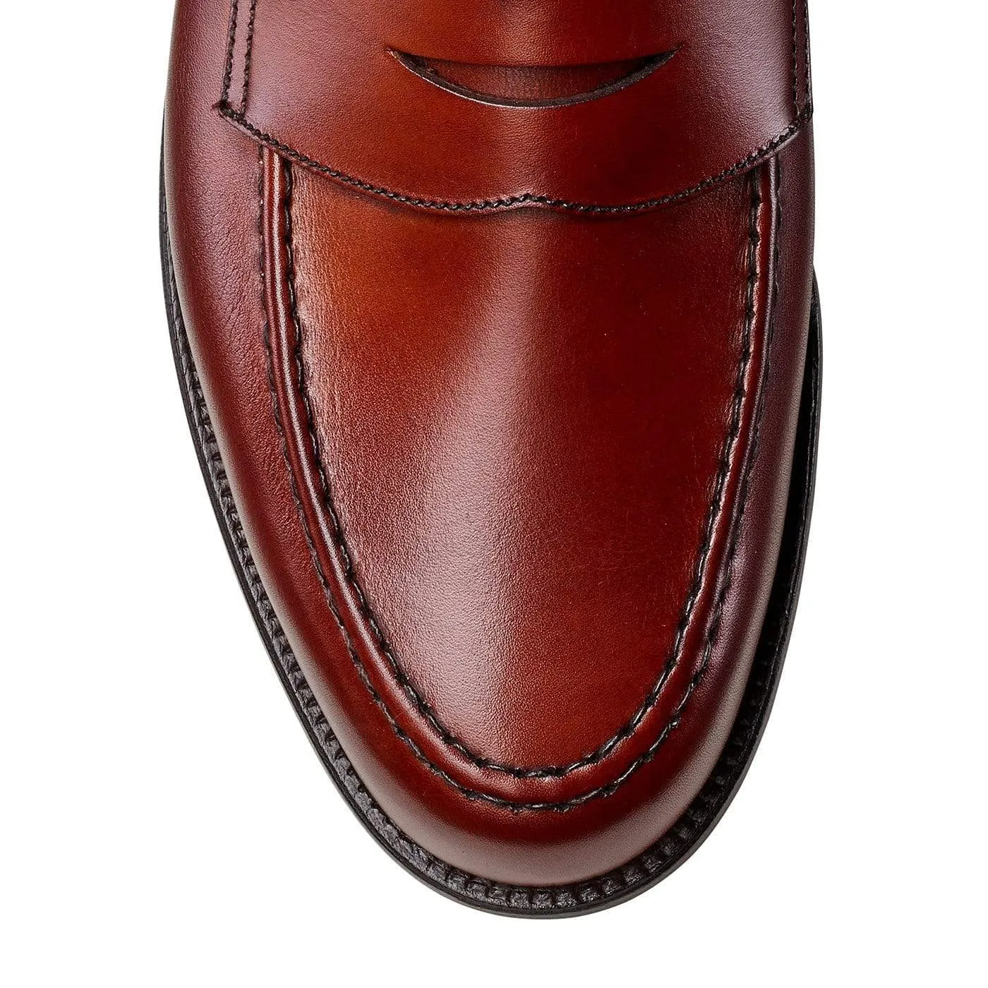 Harvard 2 Chestnut Burnished Calf,Men Loafers