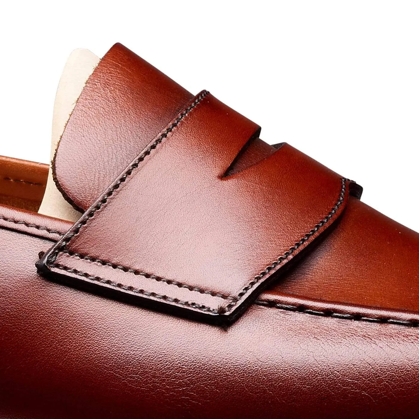 Harvard 2 Chestnut Burnished Calf,Men Loafers