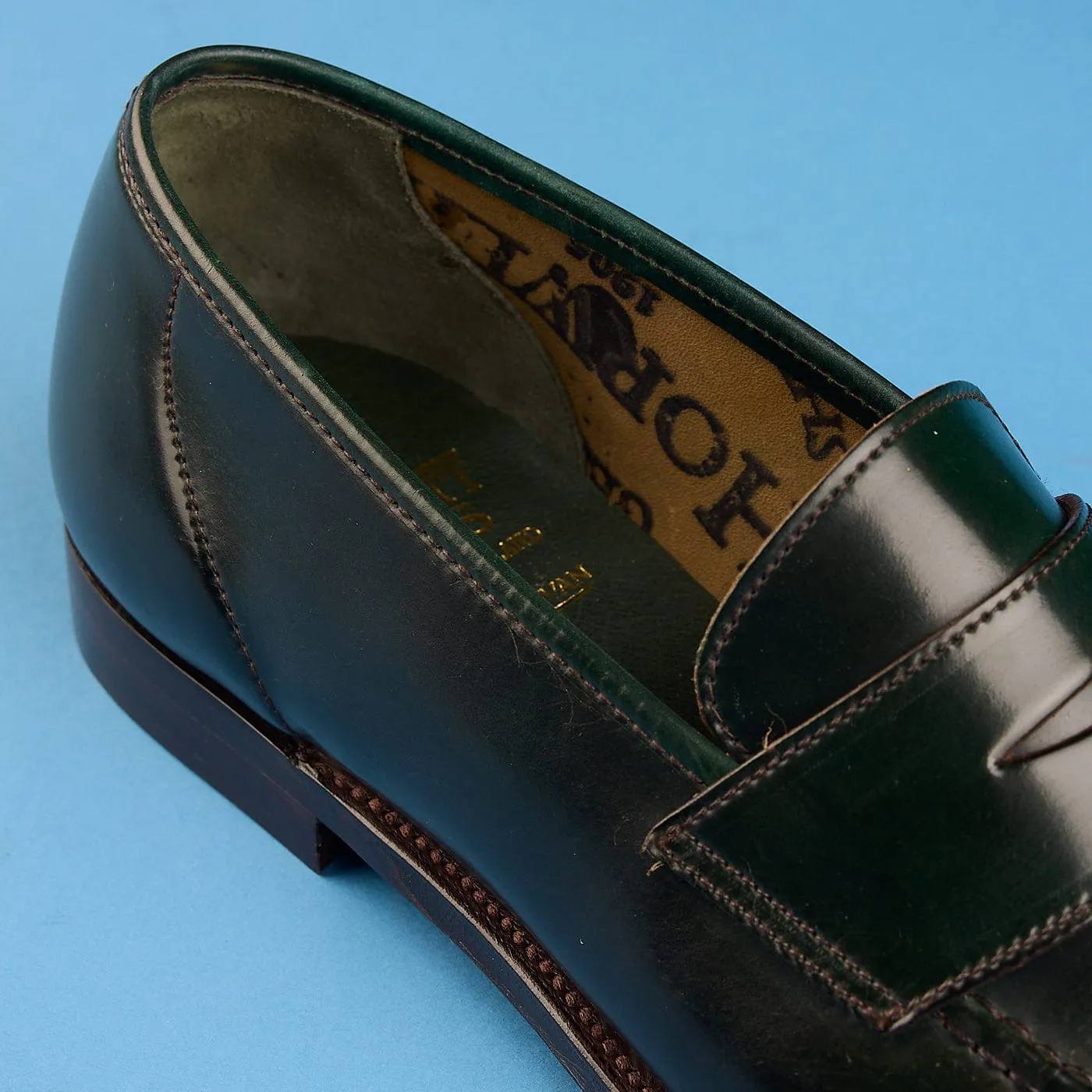 Harvard 2 Green Cordovan,Men Loafers