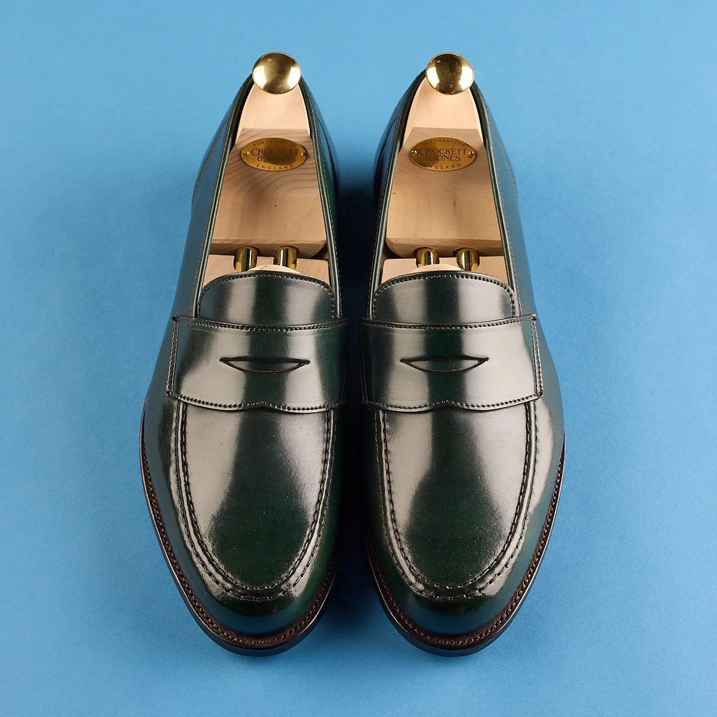 Harvard 2 Green Cordovan,Men Loafers