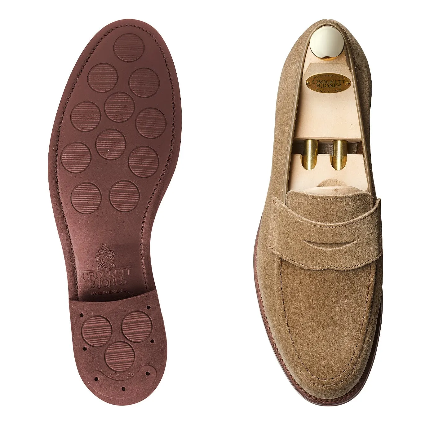 Harvard 2 Khaki Suede,Men Loafers