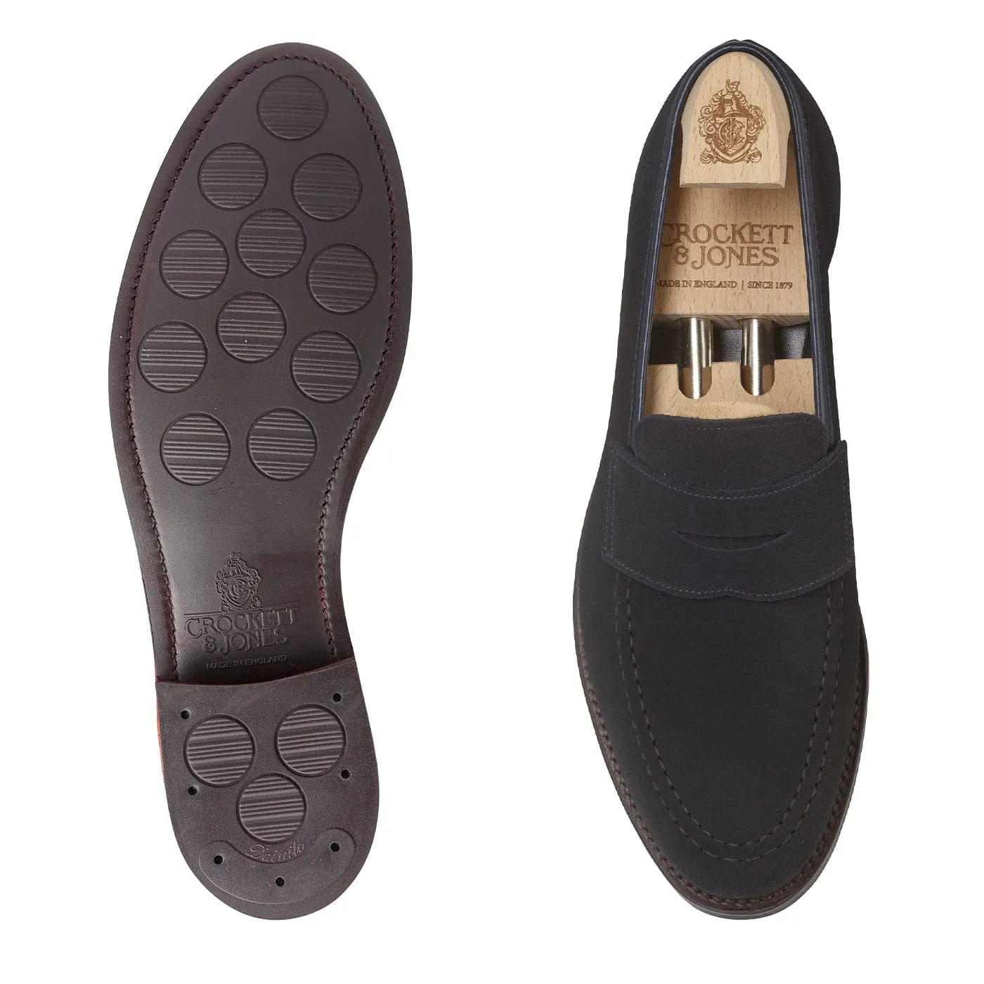 Harvard 2 Navy Suede,Men Loafers