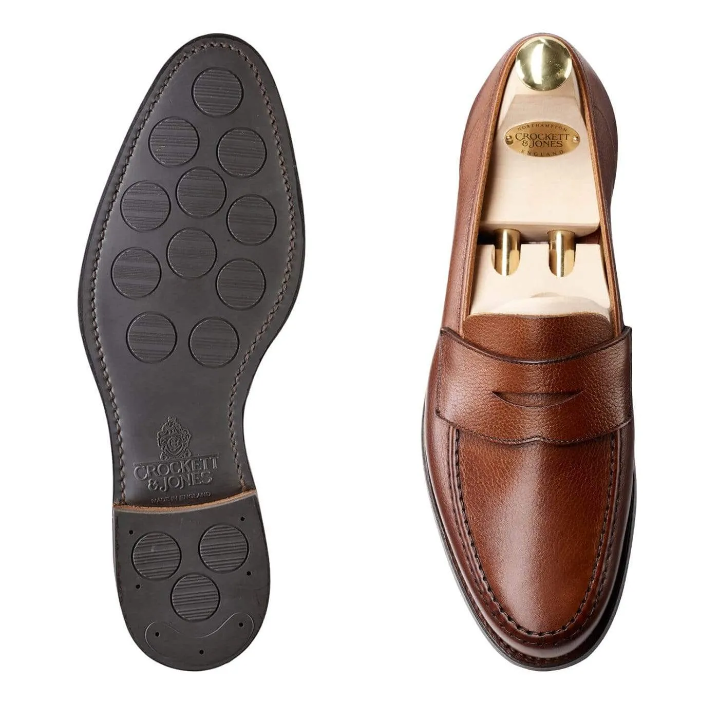 Harvard 2 Tan Pebble Grain,Men Loafers