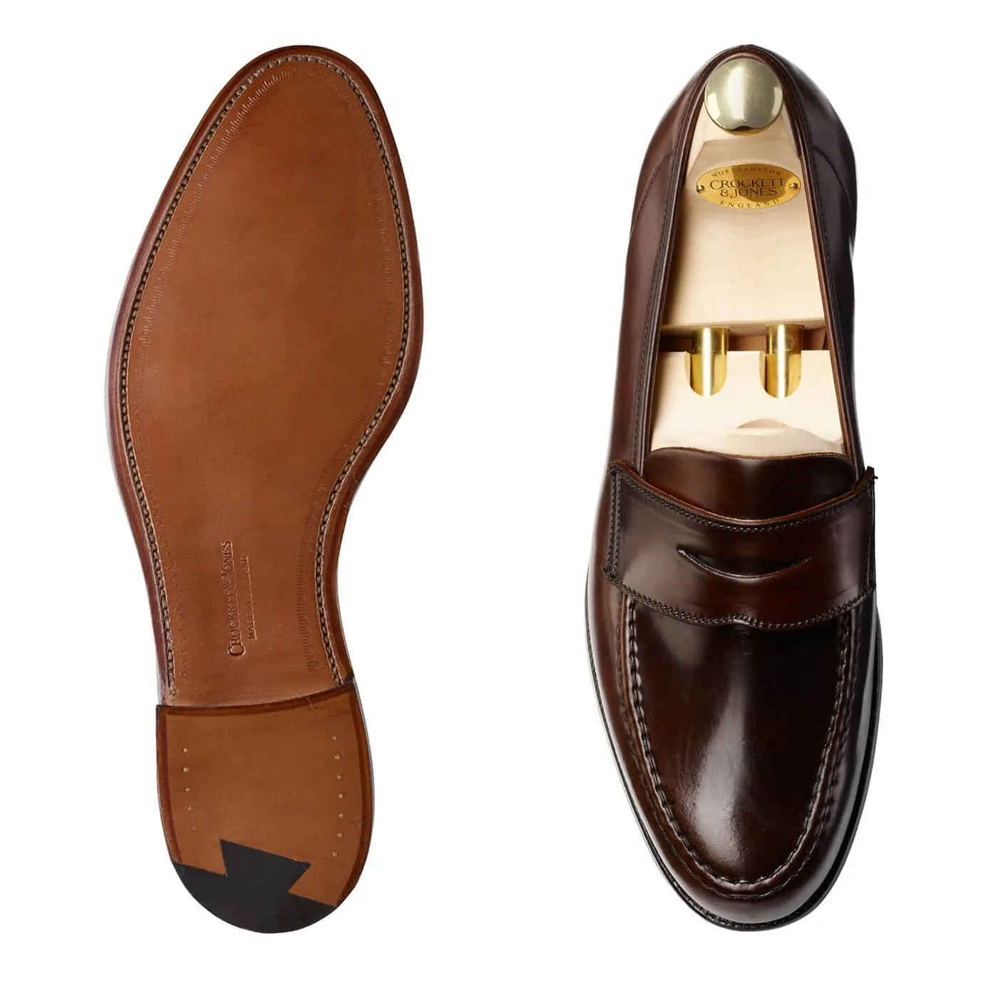 Harvard Dark Brown Cordovan,Men Loafers