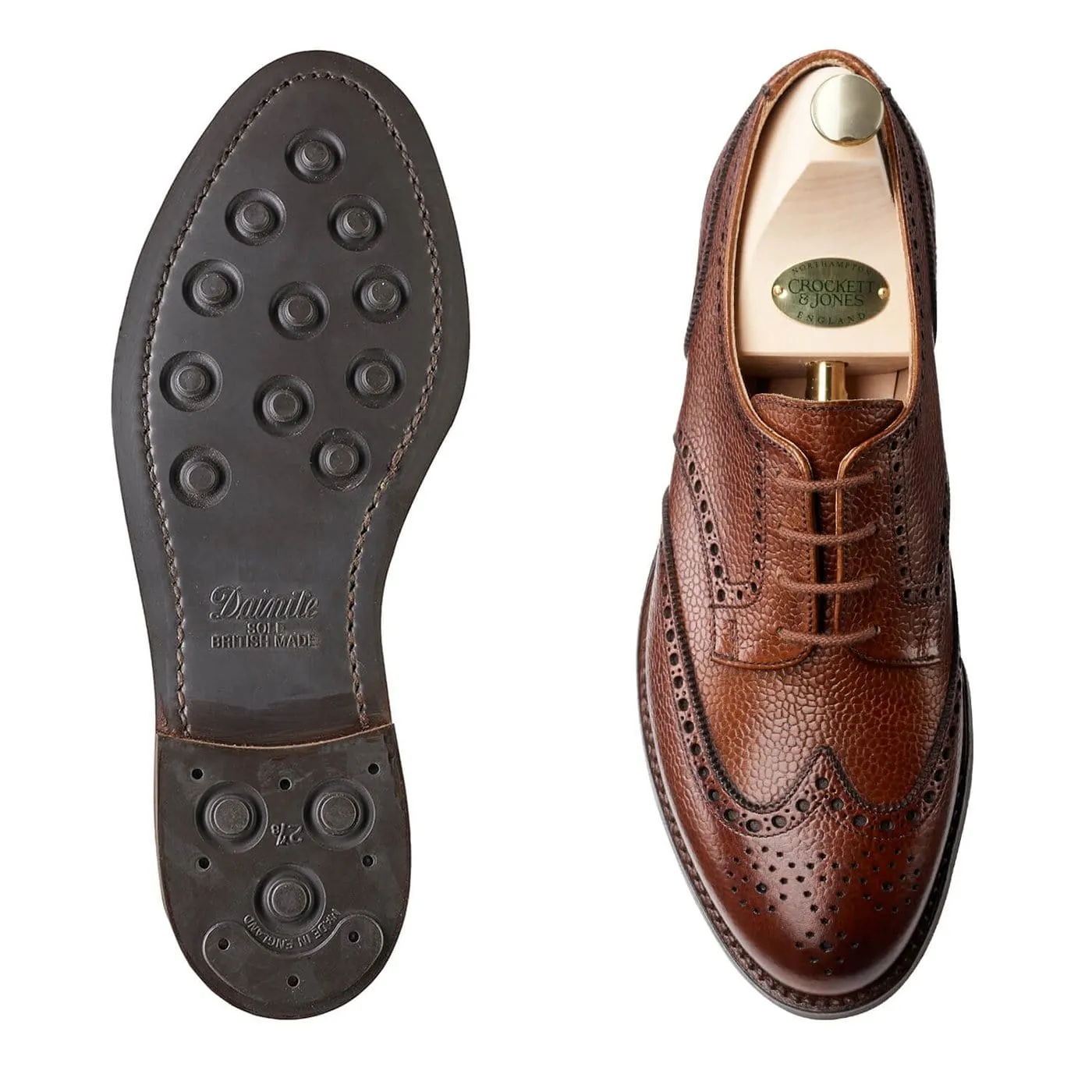 Hattie Tan Scotch Grain,Women Derbys