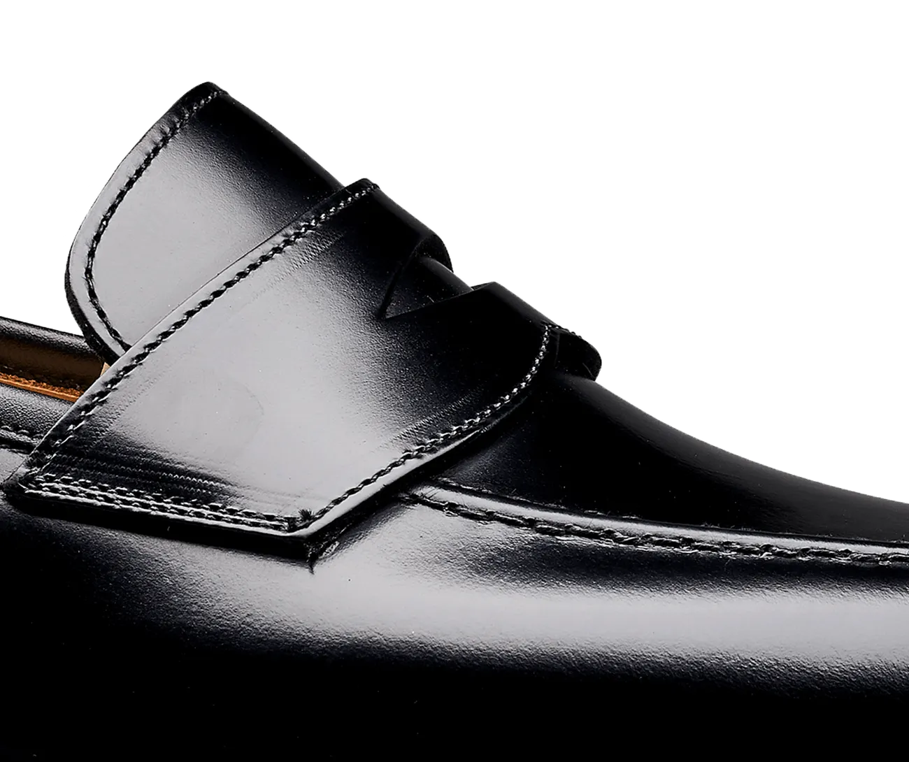 Henley 3 Black Cavalry Calf,Men Loafers