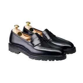 Henley 3 Black Cavalry Calf,Men Loafers