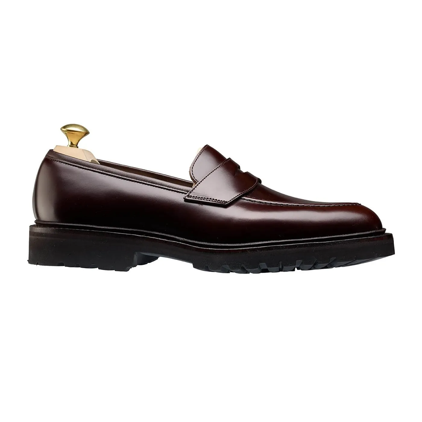 Henley 3 Dark Brown Cavalry Calf,Men Loafers