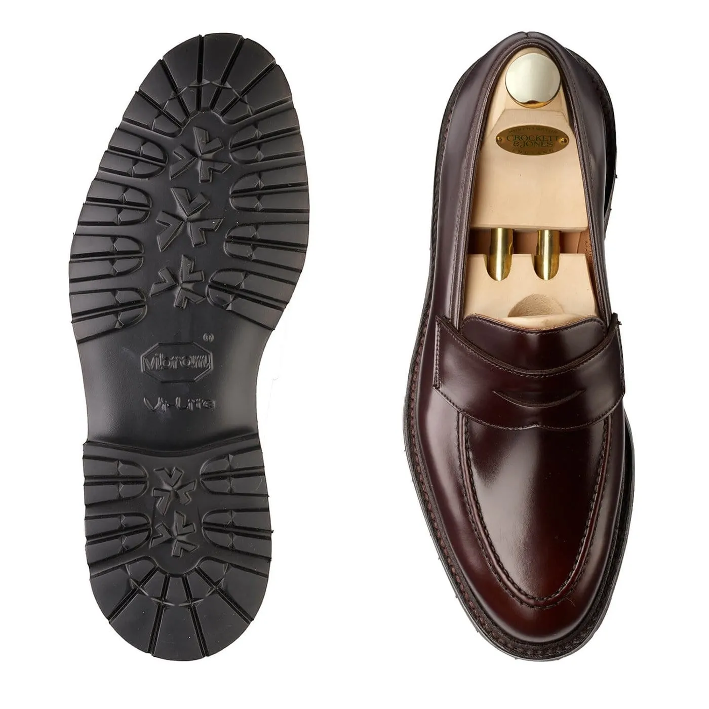 Henley 3 Dark Brown Cavalry Calf,Men Loafers
