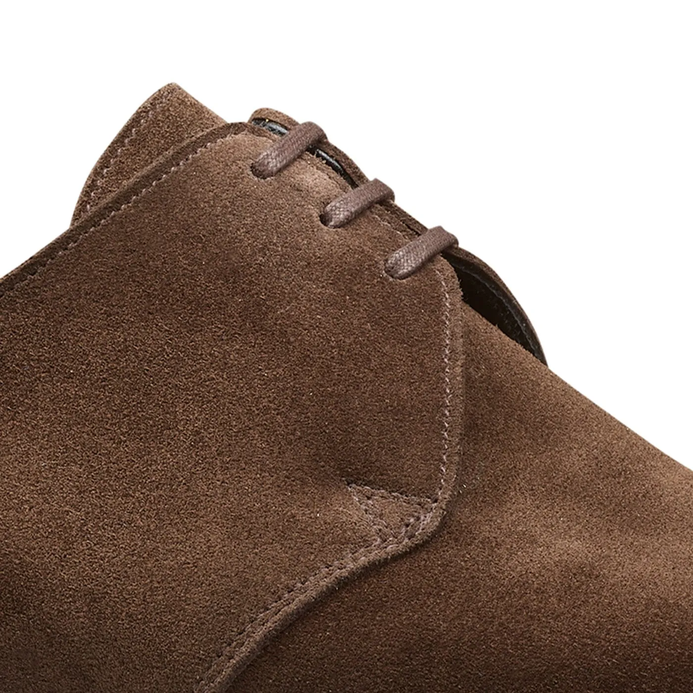 Highbury 2 Dark Brown Calf Suede,Men Derbys