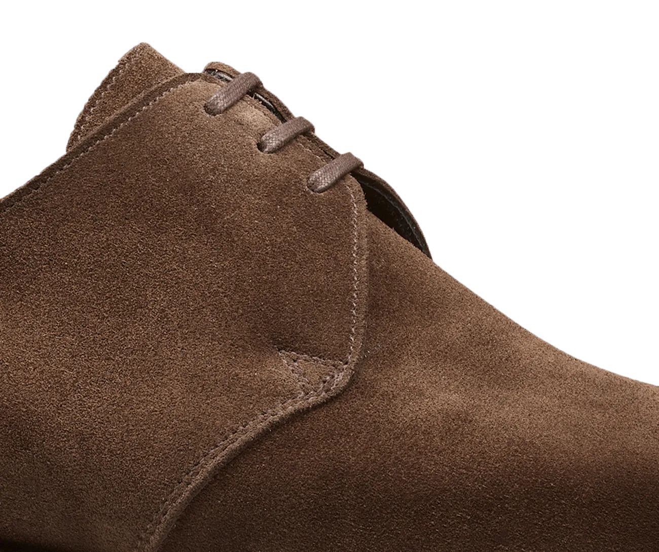 Highbury 2 Dark Brown Calf Suede,Men Derbys