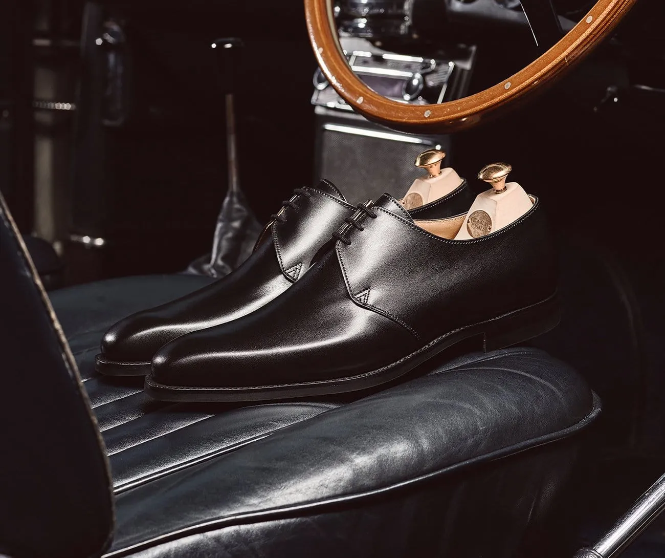 Highbury Black Calf,Men Derbys
