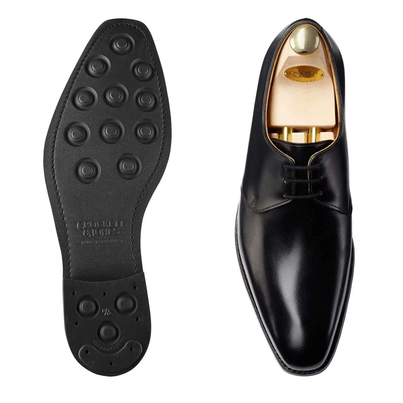 Highbury Black Calf,Men Derbys