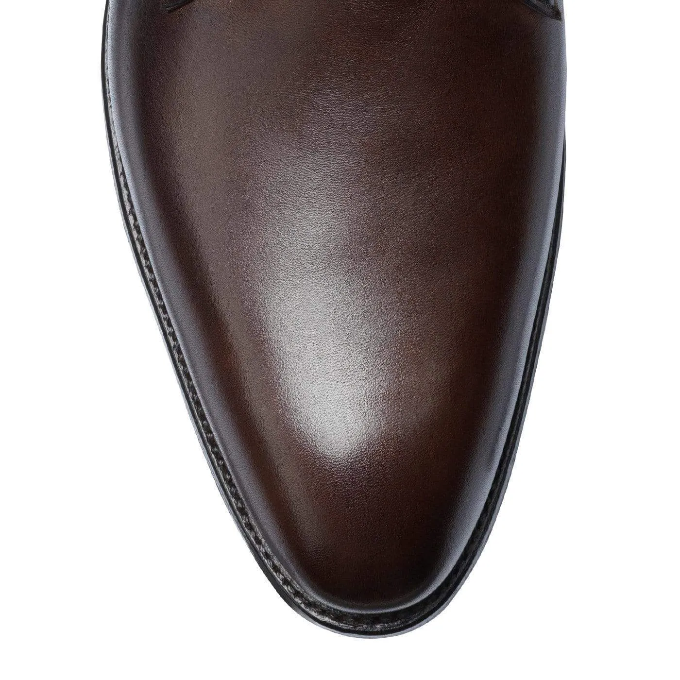 Hoxton Dark Brown Burnished Calf,Men Derbys