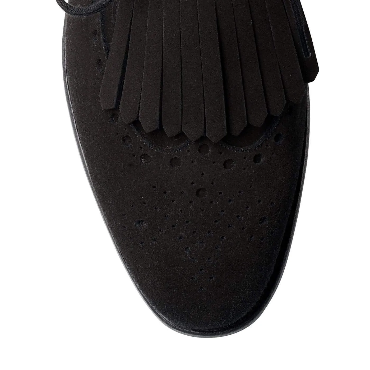 Jessica Black Calf Suede,Women Derbys