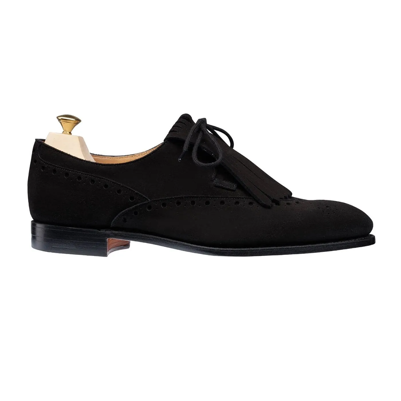 Jessica Black Calf Suede,Women Derbys