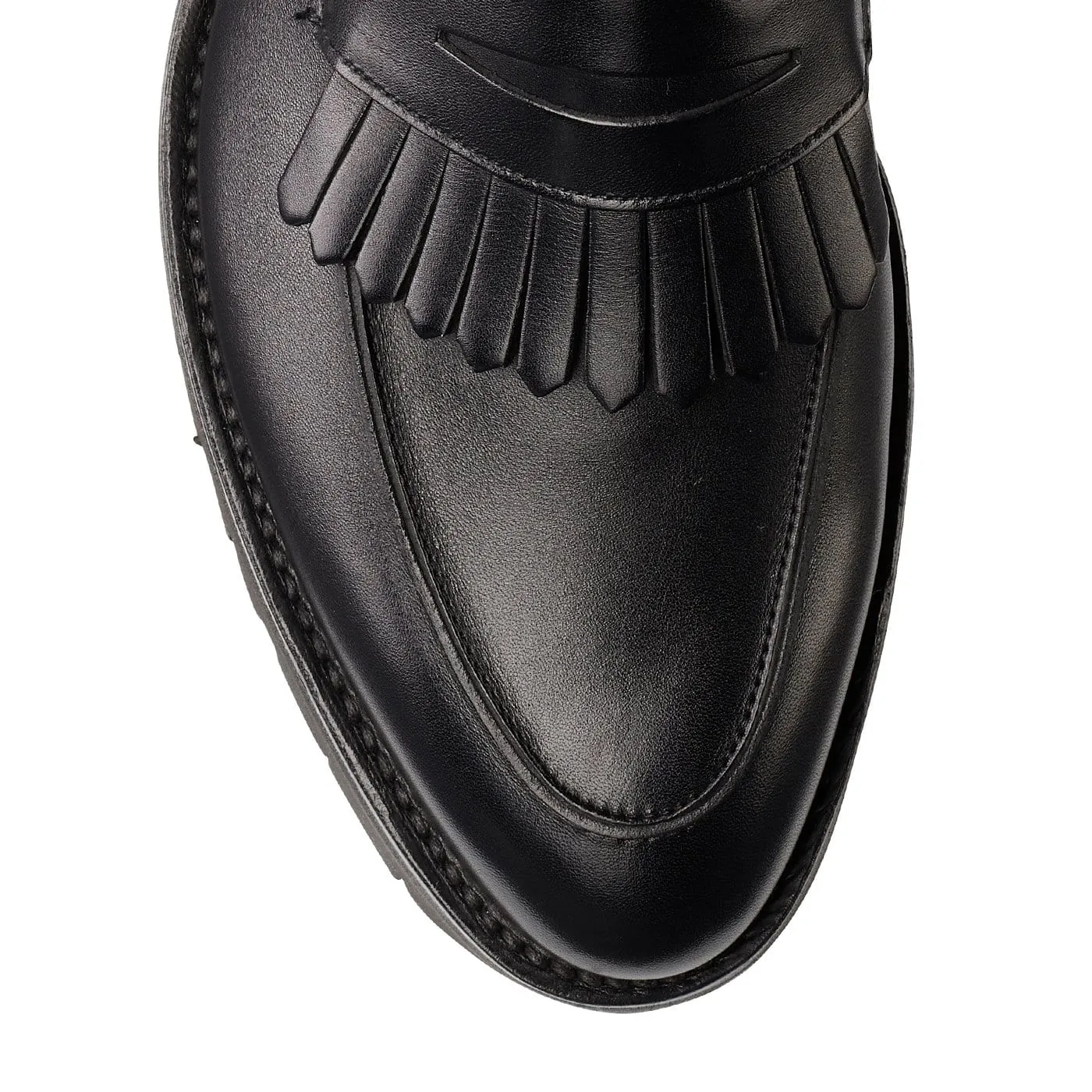 Julia Black Calf,Women Loafers