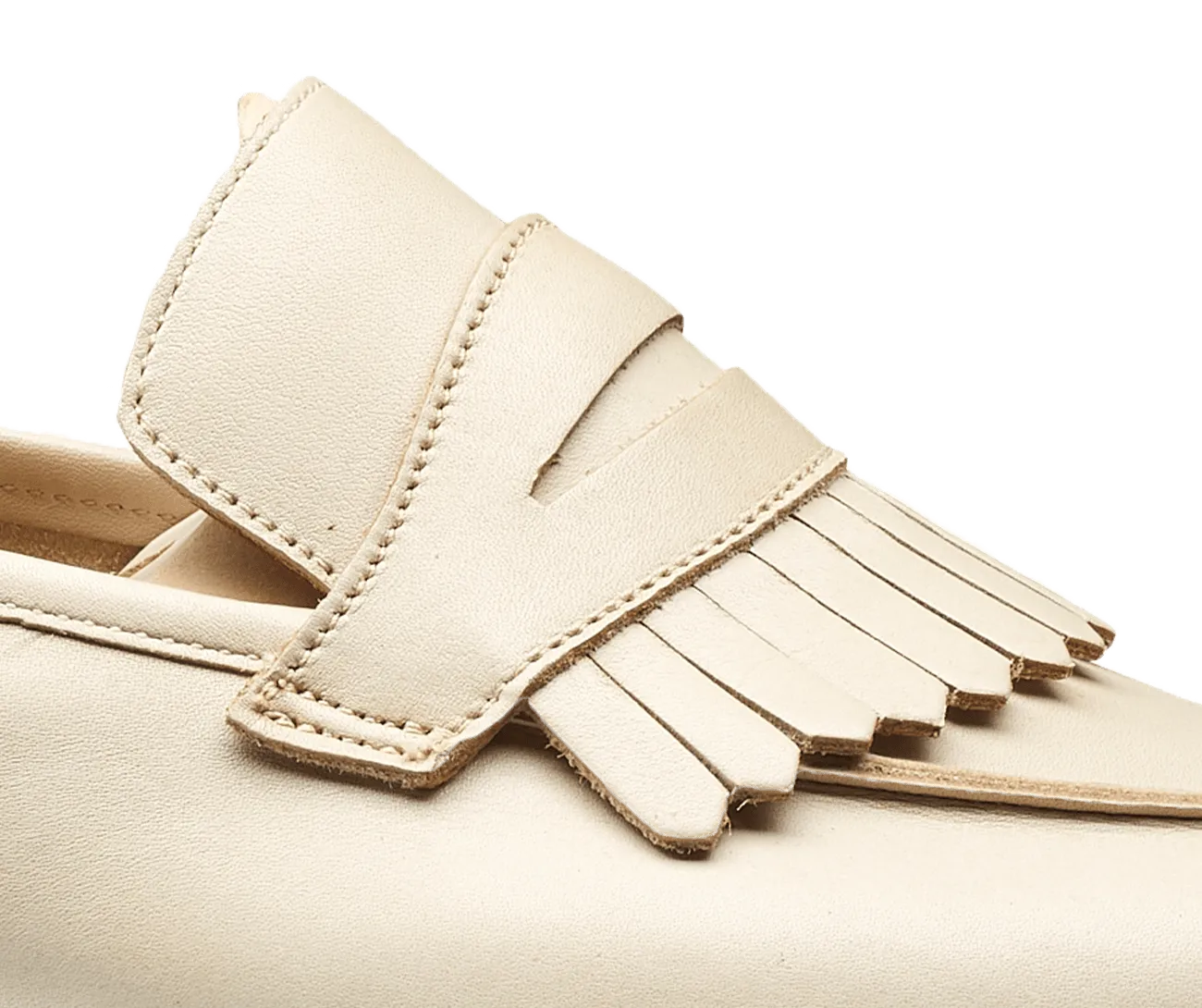 Julia Ecru Calf,Women Loafers