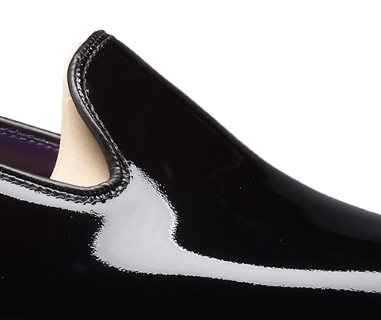 Kensington Black Patent,Men Loafers